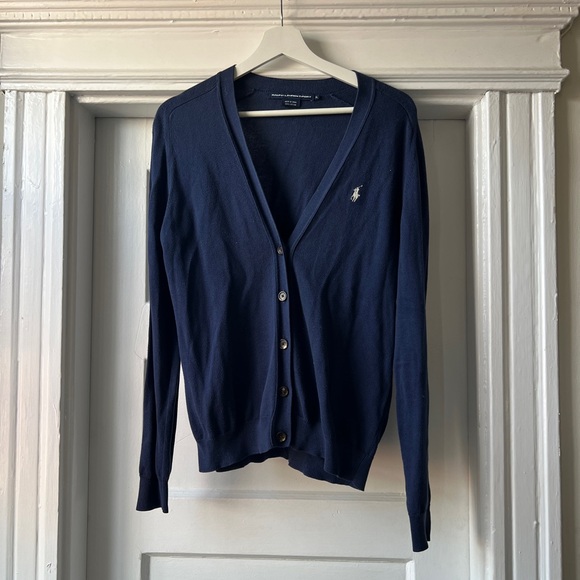 Ralph Lauren Blue Label Sweaters - Ralph Lauren Sport Cotton Cardigan